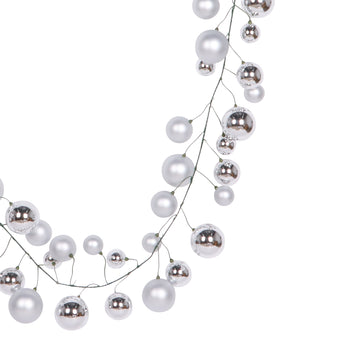 Buy silver BALL GARLAND MATTE &amp; SHINY (PREORDER)