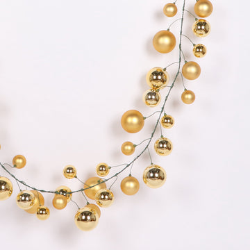 Buy gold BALL GARLAND MATTE &amp; SHINY (IN STOCK)