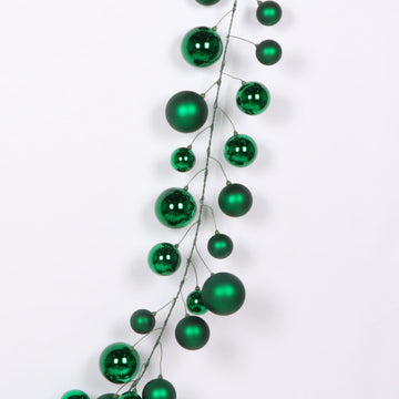 Buy emerald BALL GARLAND MATTE &amp; SHINY (IN STOCK)