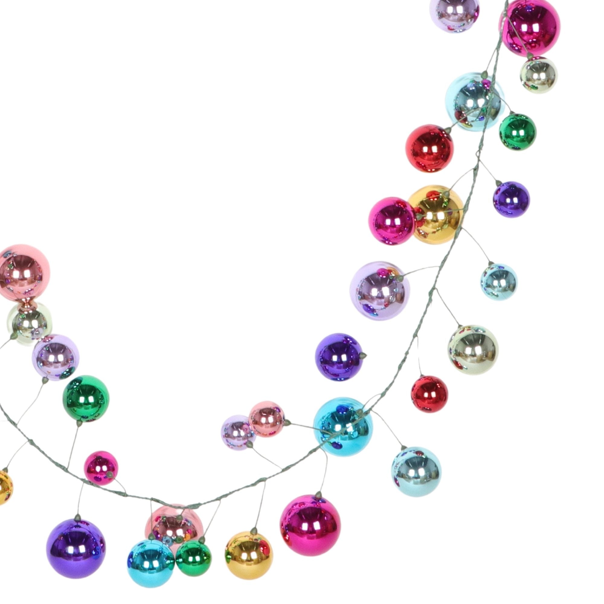 BALL GARLAND SHINY (IN STOCK)