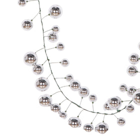 Buy silver BALL GARLAND SHINY (IN STOCK)