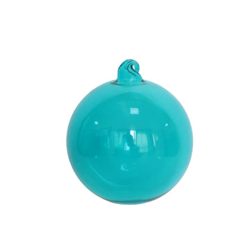 Buy turquoise CRYSTALLINE GLASS ORNAMENT (IN STOCK)