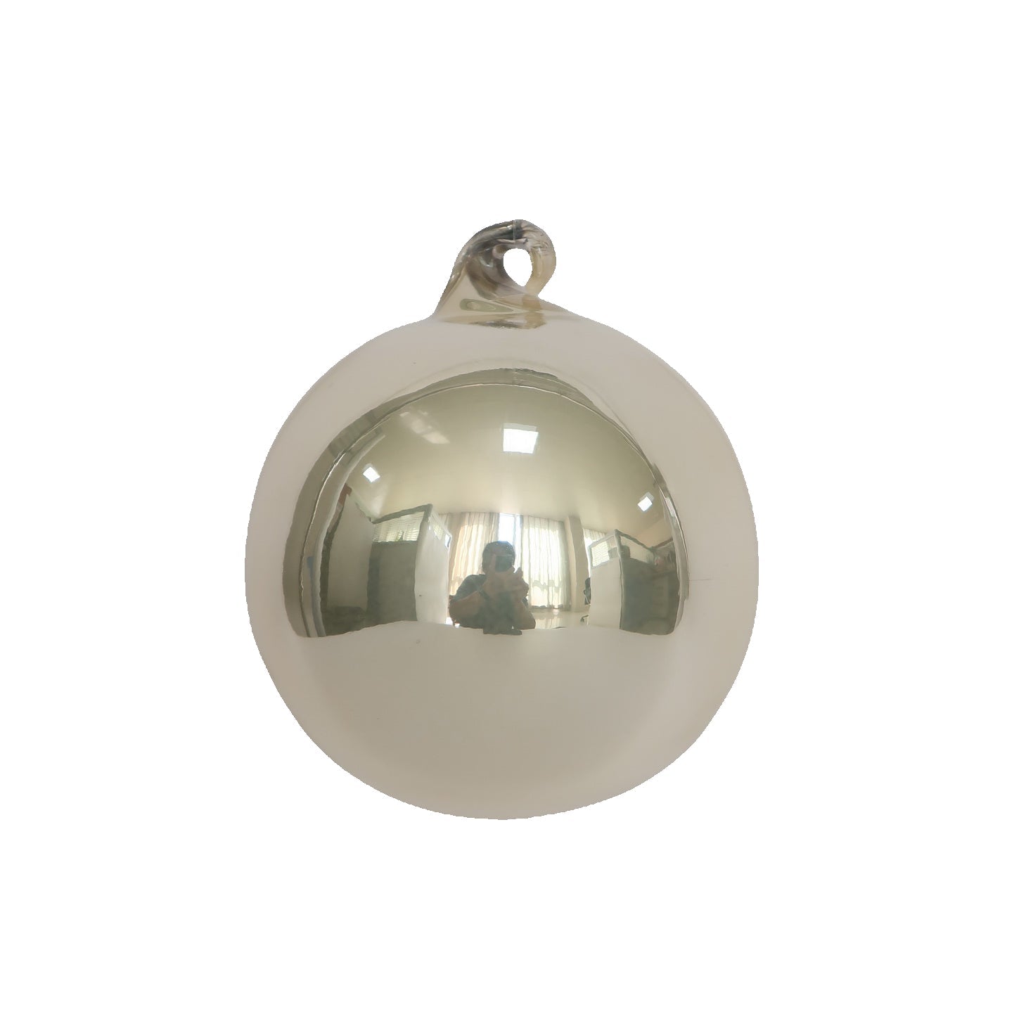 MIRROR GLASS ORNAMENT (IN STOCK)