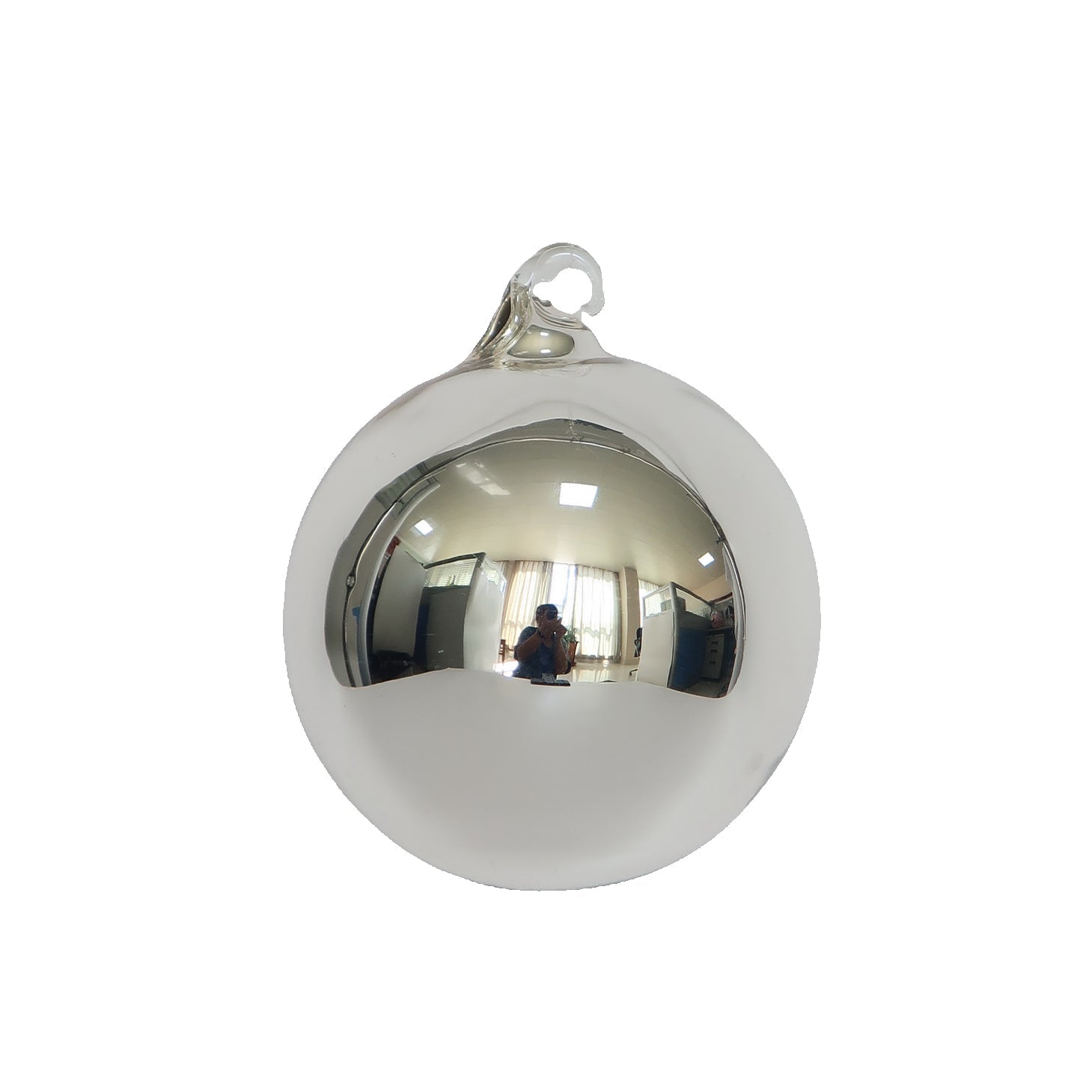 MIRROR GLASS ORNAMENT (IN STOCK)