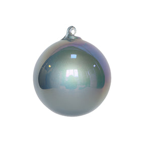 Buy light-blue PEARLESCENT GLASS ORNAMENT (IN STOCK)