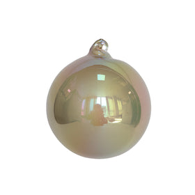 Buy platinum PEARLESCENT GLASS ORNAMENT (IN STOCK)