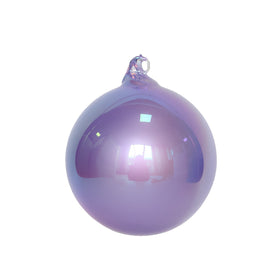 Buy lavender PEARLESCENT GLASS ORNAMENT (IN STOCK)