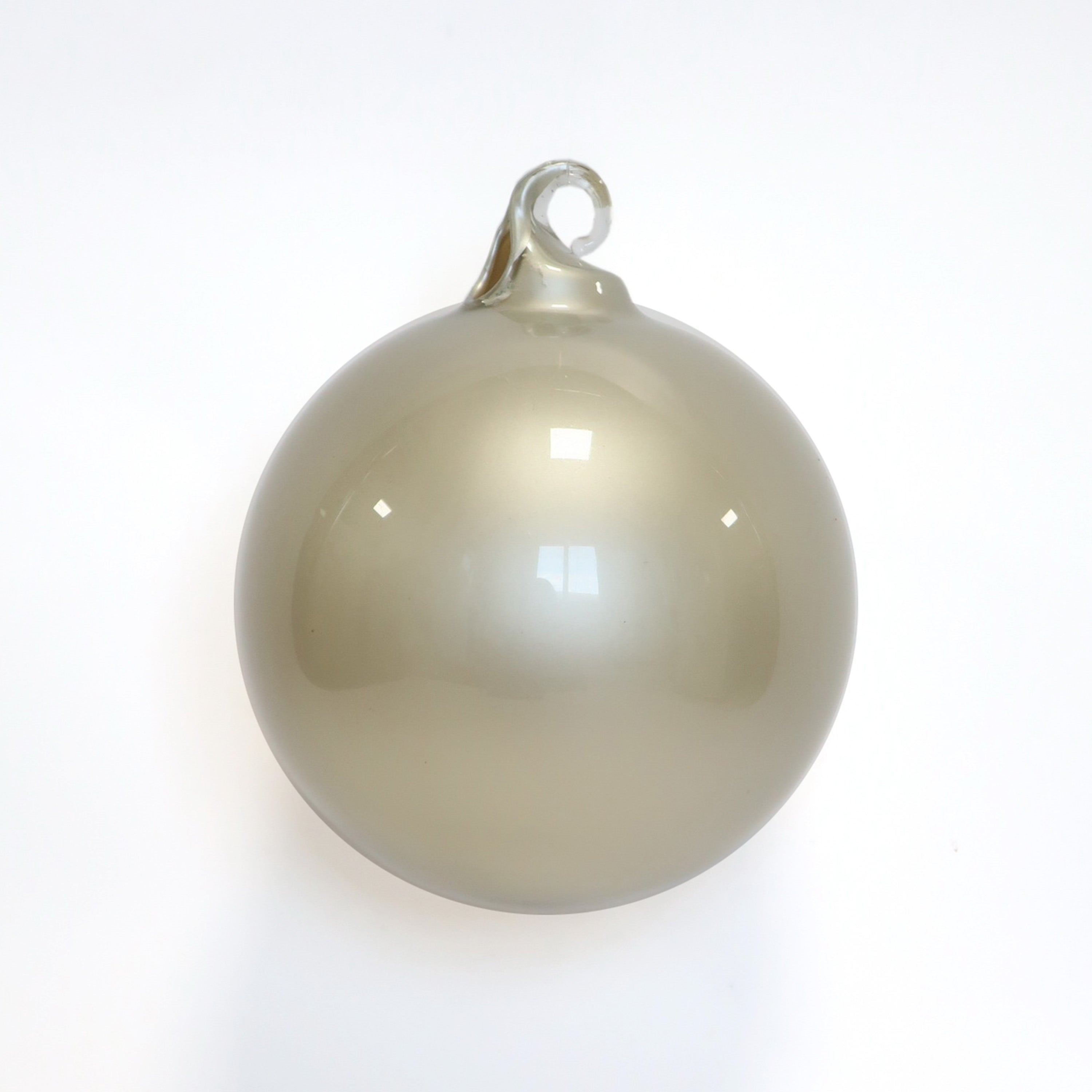 GILDED GLASS ORNAMENT (IN STOCK)