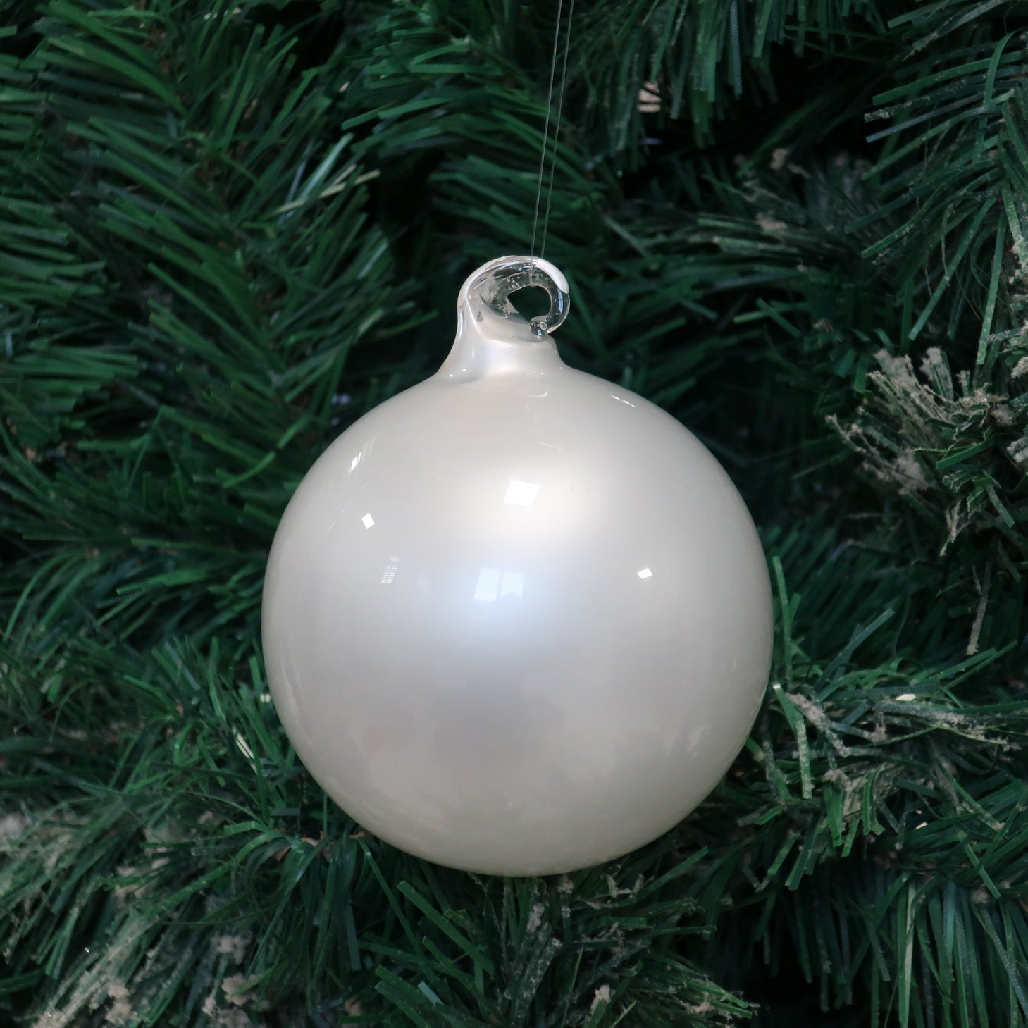 GILDED GLASS ORNAMENT (IN STOCK)