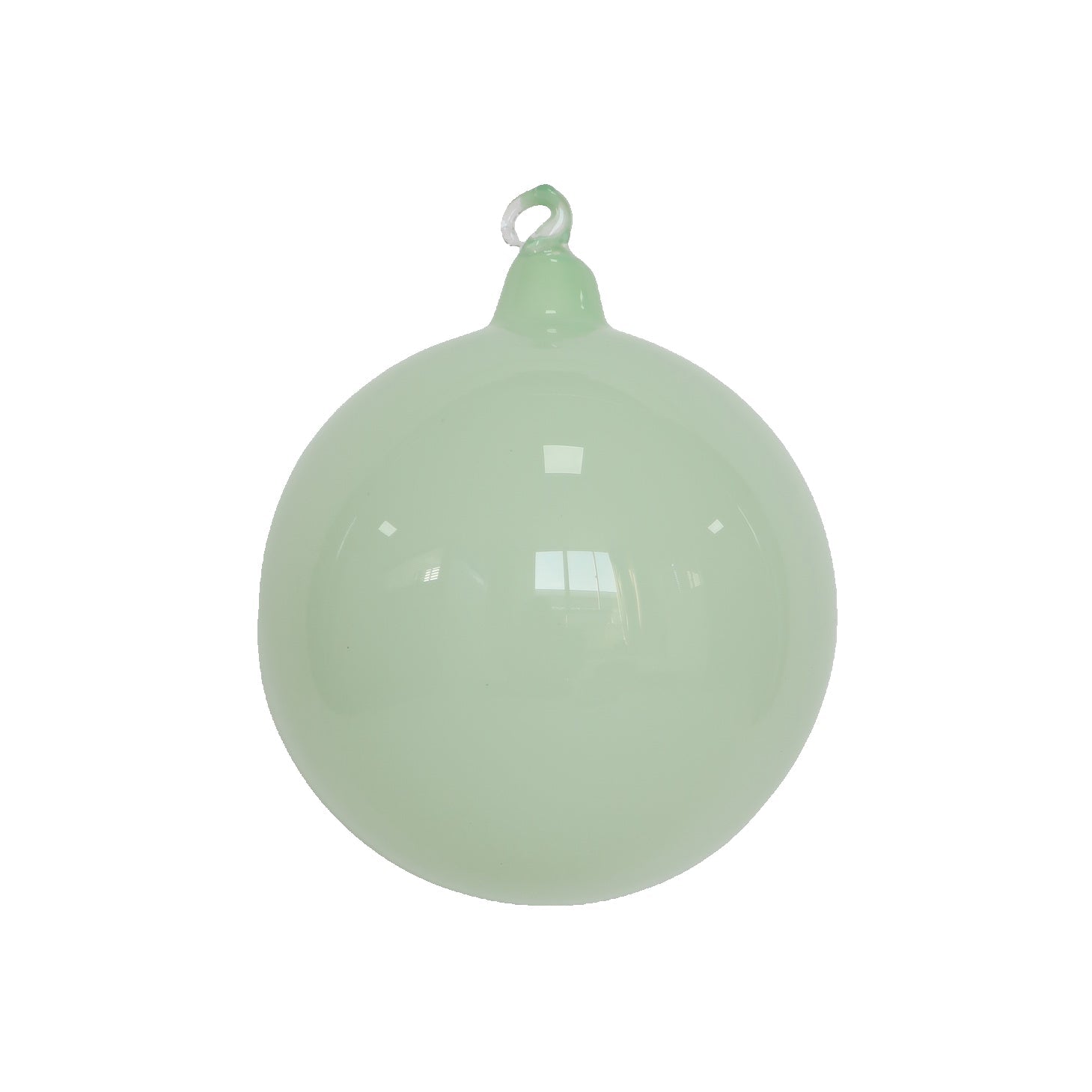 MILKY GLASS ORNAMENT (IN STOCK)