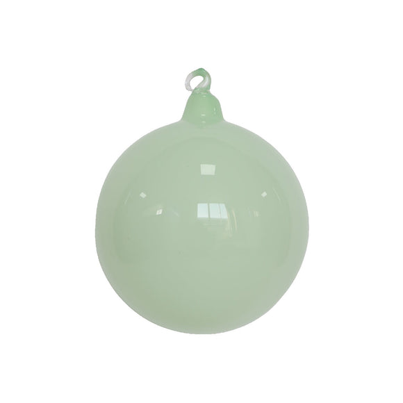 MILKY GLASS ORNAMENT (IN STOCK)