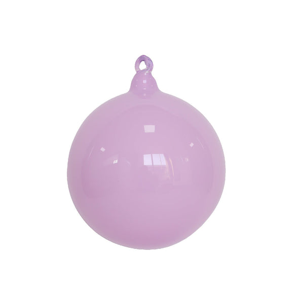 MILKY GLASS ORNAMENT (IN STOCK)