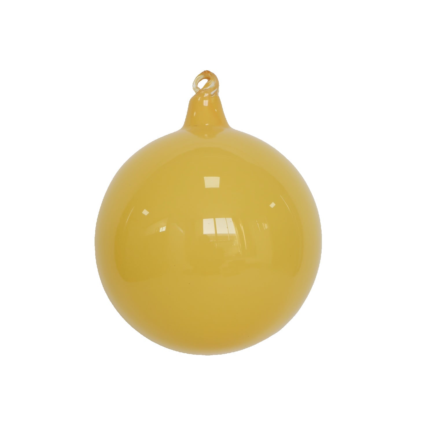 MILKY GLASS ORNAMENT (IN STOCK)