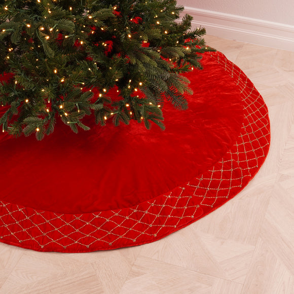DIAMOND POINTE TREE SKIRT (PREORDER)