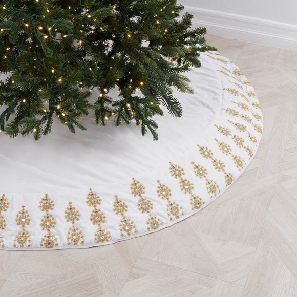 DIAMOND DESCENT TREE SKIRT (PREORDER)