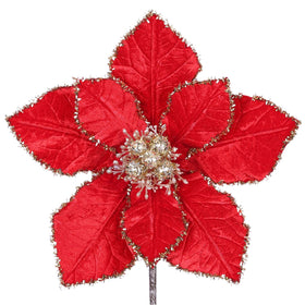 TINSEL POINSETTIA (IN STOCK)