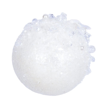 Buy white BEADED BEJEWELED BALL (IN STOCK)