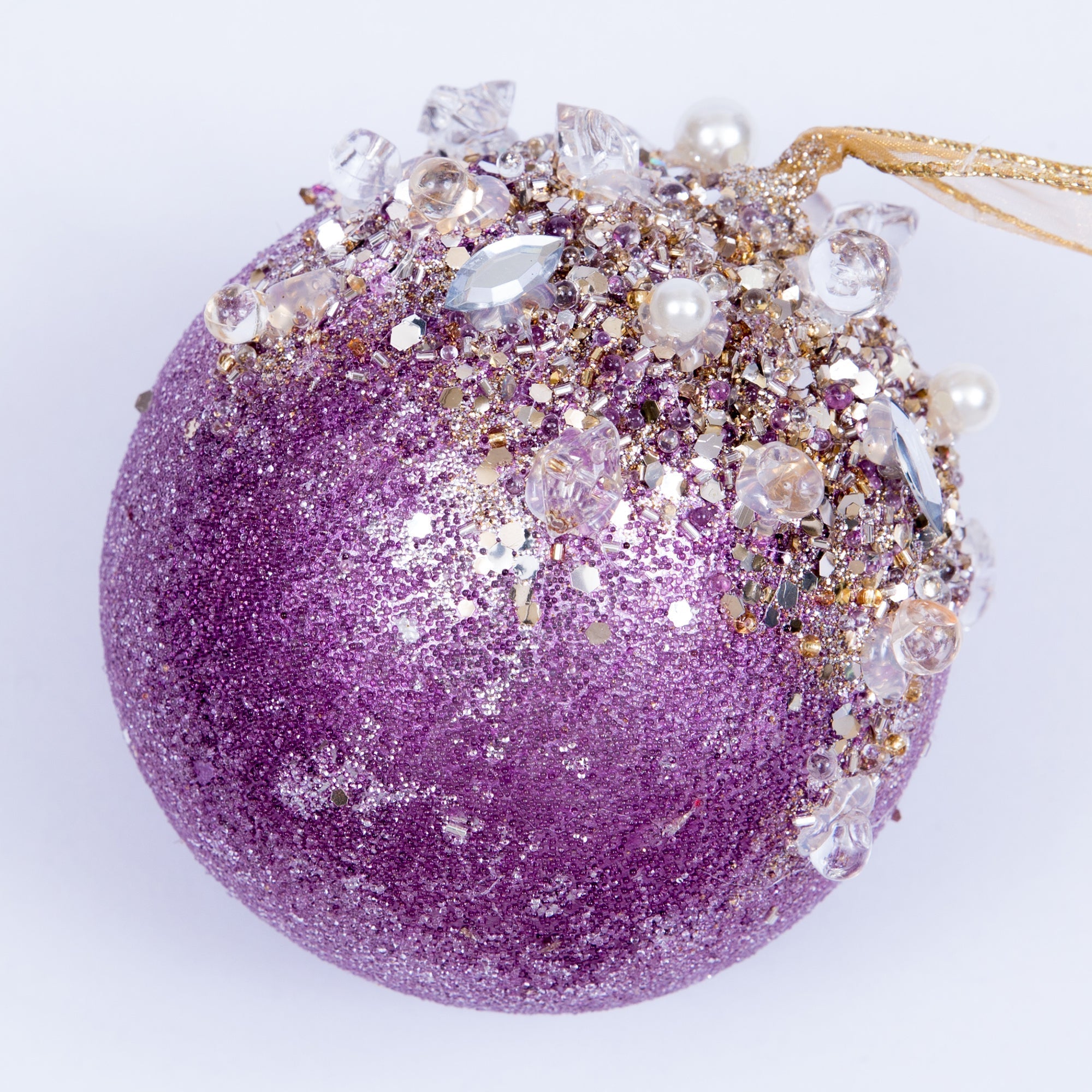 BEADED BEJEWELED BALL (IN STOCK)