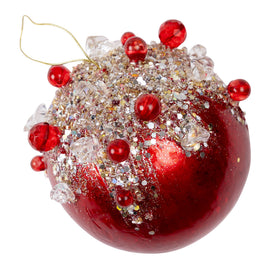 Buy red CRYSTAL BEJEWELED BALL (IN STOCK)