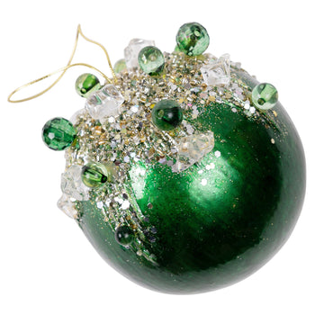 Buy emerald CRYSTAL BEJEWELED BALL (IN STOCK)