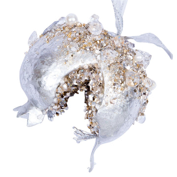 Buy silver DAZZLING BEJEWELED POMEGRANATE (PREORDER)