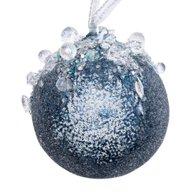 Buy steel-blue BEADED BEJEWELED BALL (PREORDER)