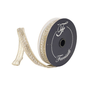 Buy platinum CHEVRON CRYSTAL TRIM (IN STOCK)