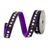 PURPLE AND BLACK