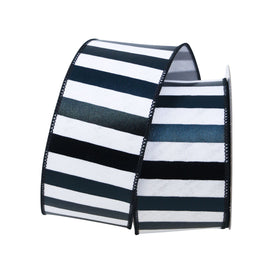Buy black-and-white FOIL HORIZONTAL STRIPES (PREORDER)