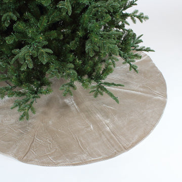 Buy platinum VELVET TREE SKIRT (IN STOCK)