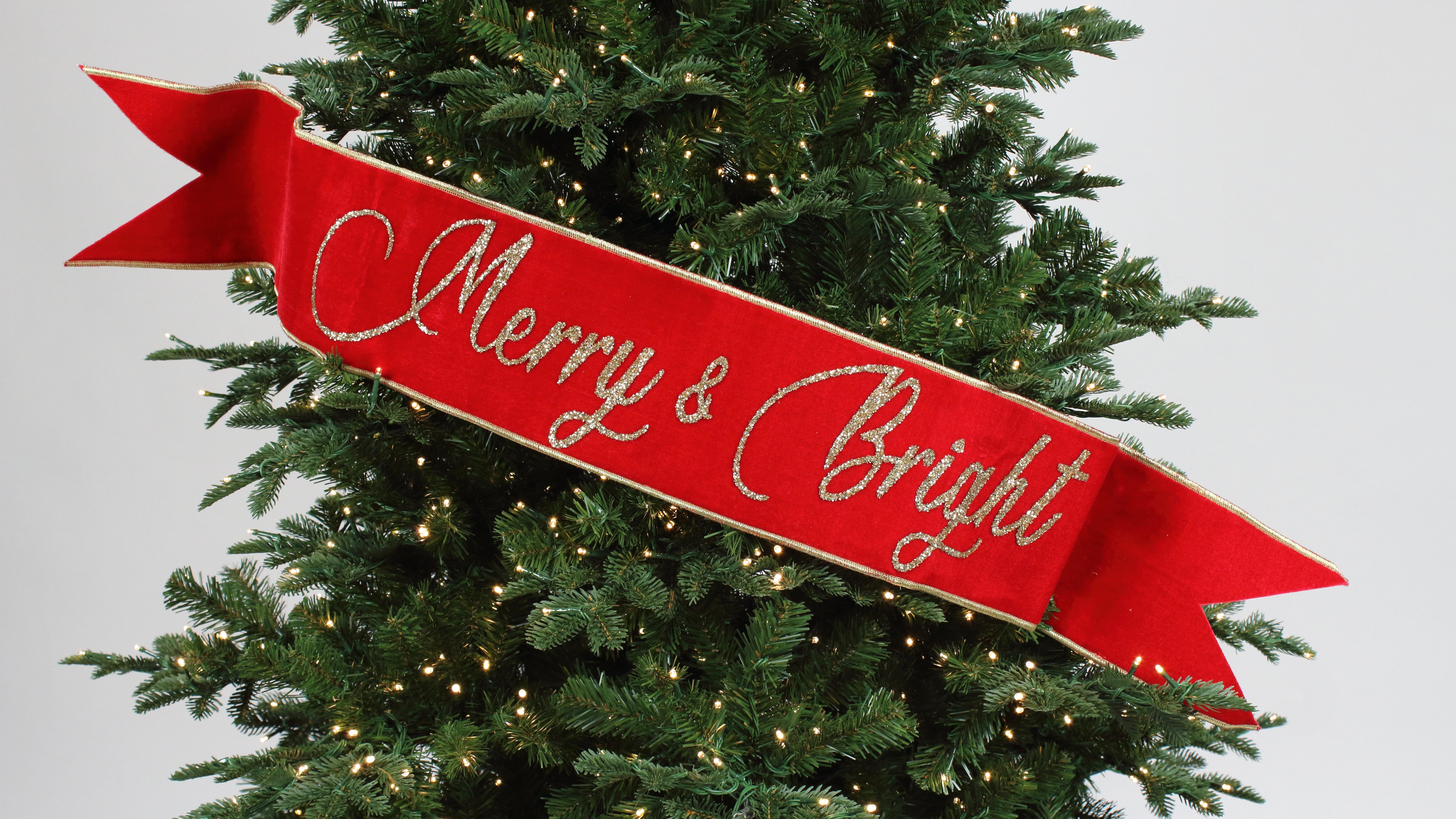 MERRY & BRIGHT BANNER (PREORDER)