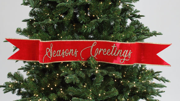 SEASONS GREETINGS BANNER (IN STOCK)