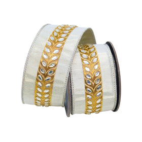 Buy platinum-gold CHEVRON JEWEL RIBBON (PREORDER)