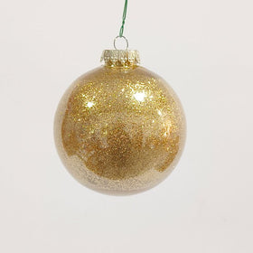 Buy gold GLITTER GLOBE ORNAMENT (PREORDER)