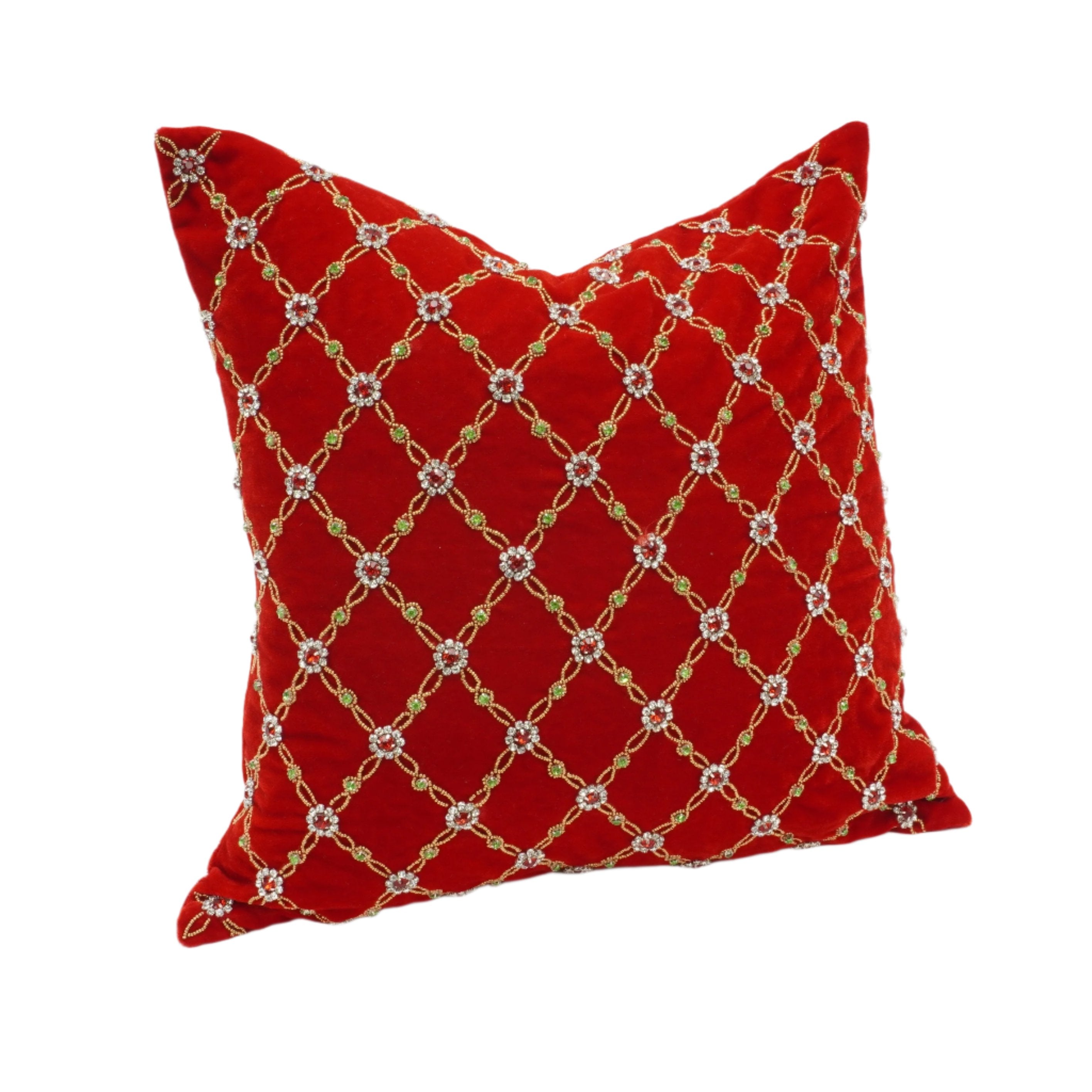 FLORAL JEWEL PILLOW (PREORDER)