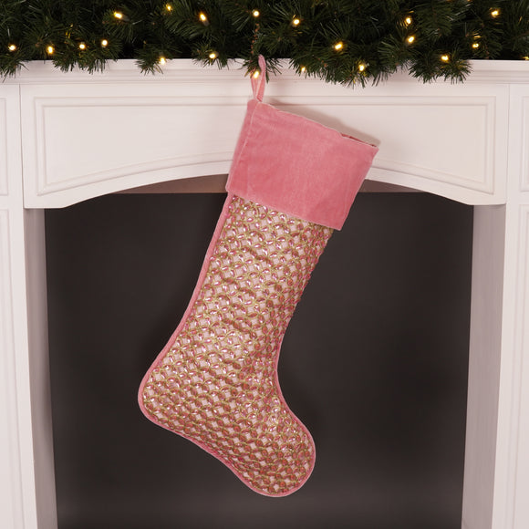 FLORAL GEM STOCKING (PREORDER)