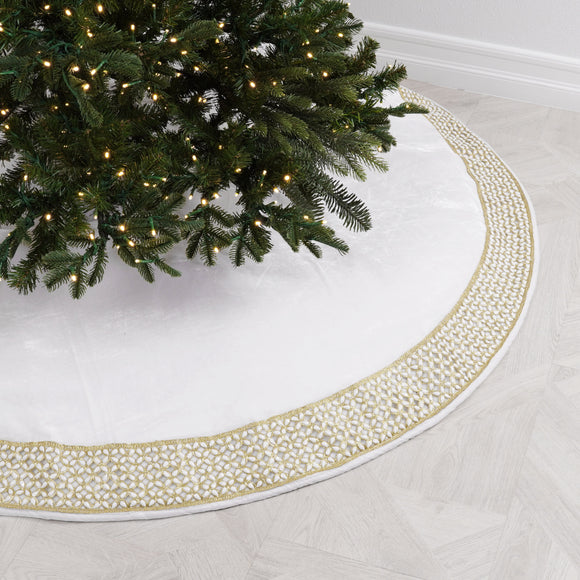FLORAL GEM TREE SKIRT (PREORDER)