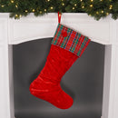 VELVET TARTAN STOCKING (PREORDER)-1