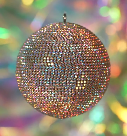 DECADENT DIAMOND ORNAMENT (IN STOCK)