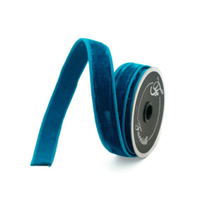 Buy turquoise SPRING VELVET .75" &amp; 1" (PREORDER)