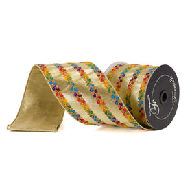 Buy multi-gold CARNIVAL SWIRLS (IN STOCK)