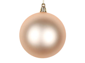 CHAMPAGNE MATTE ORNAMENTS (IN STOCK)