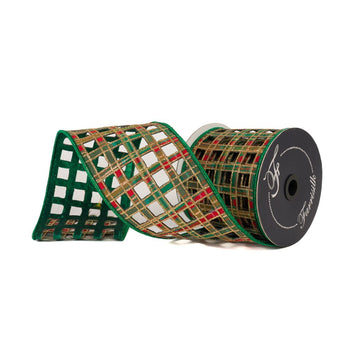 Buy red-and-emerald WINDOW PLAID (PREORDER)