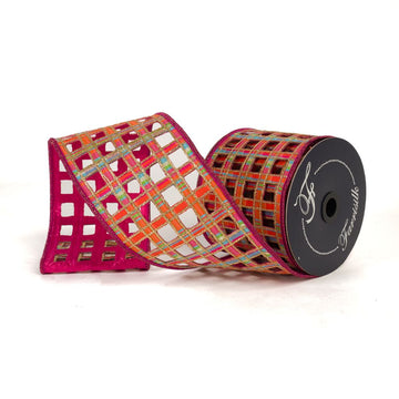 Buy hot-pink-and-orange WINDOW PLAID (PREORDER)
