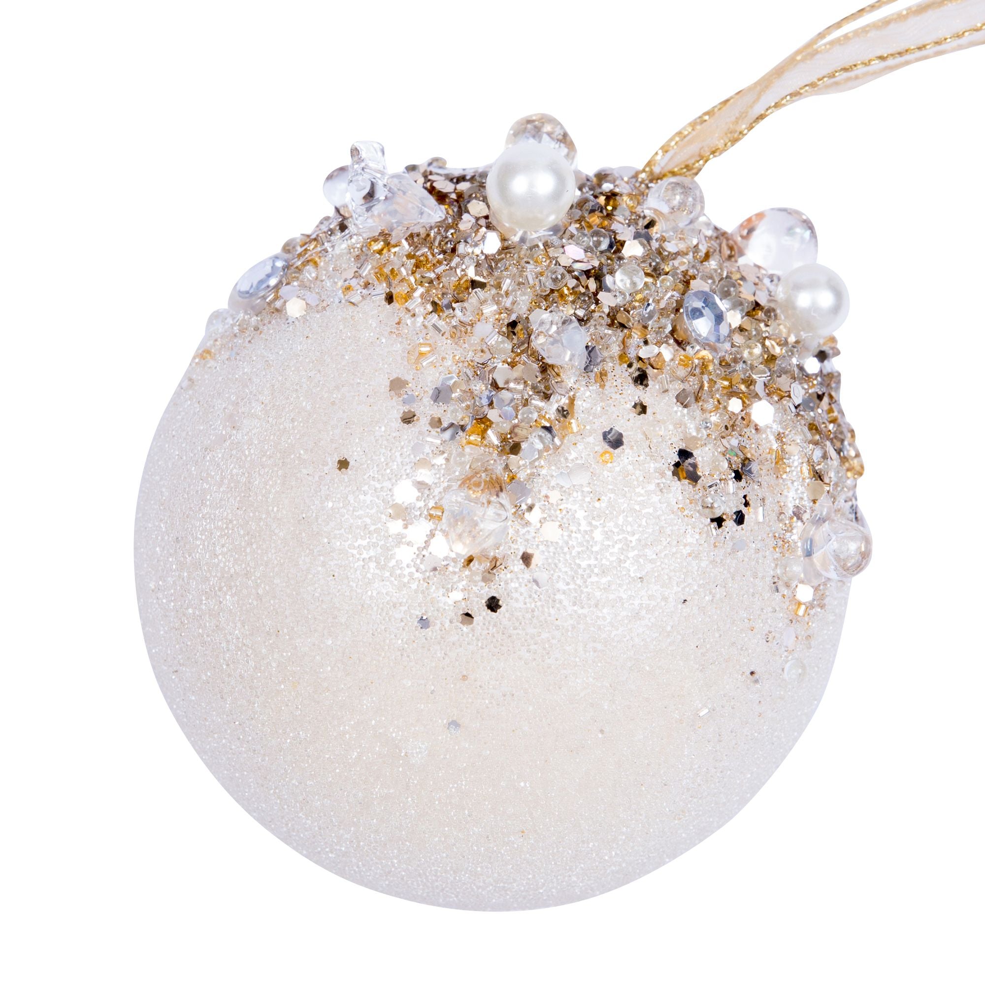 BEADED BEJEWELED BALL (IN STOCK)