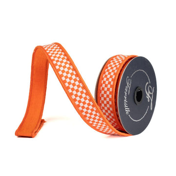 Buy orange-white KITSCHY CHECKS (PREORDER)