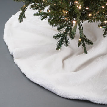Buy white FUR TREE SKIRT (IN STOCK)