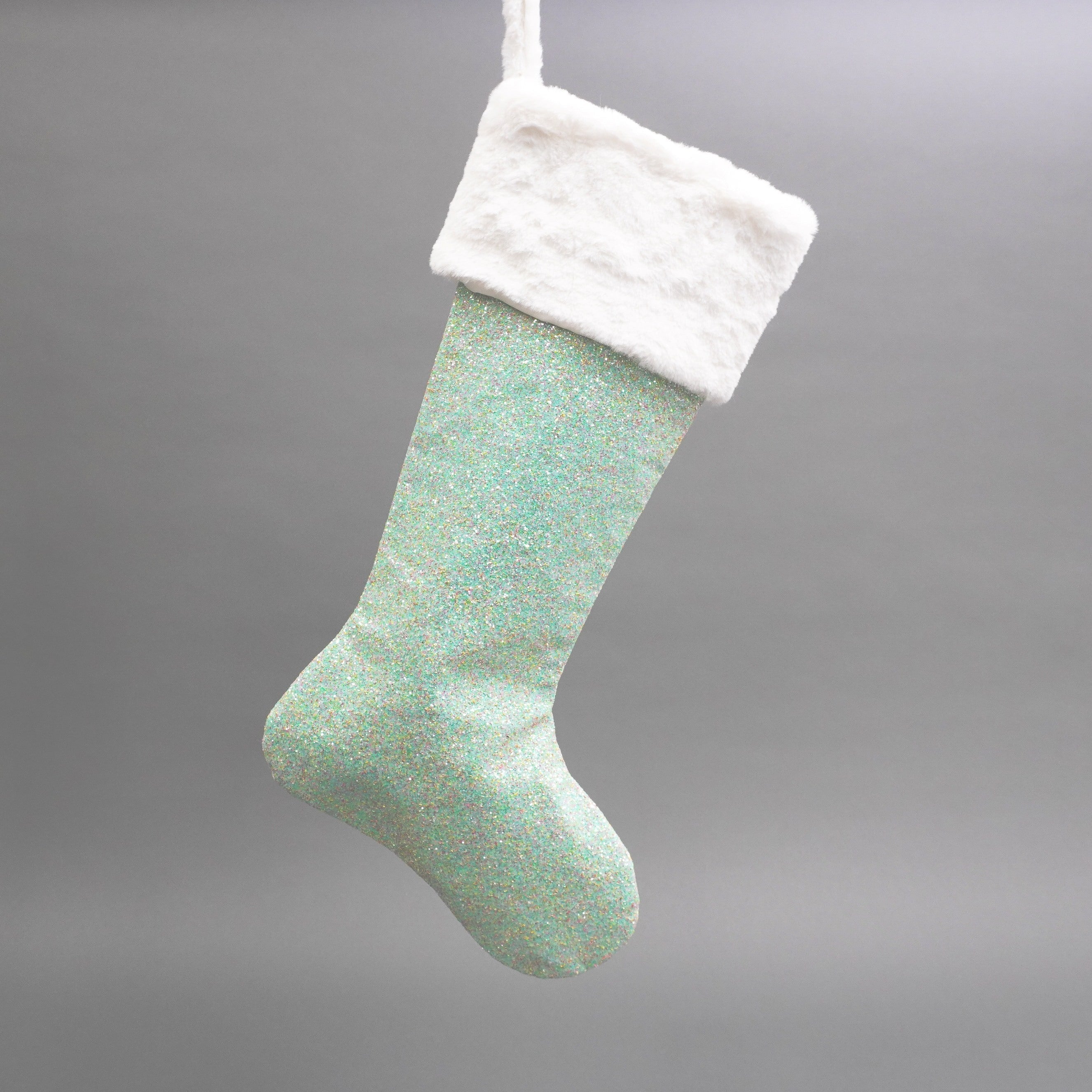 CANDY GLITTER STOCKING (IN STOCK)