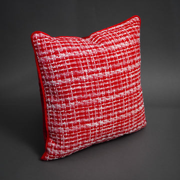 SANTA TWEED PILLOW (IN STOCK)