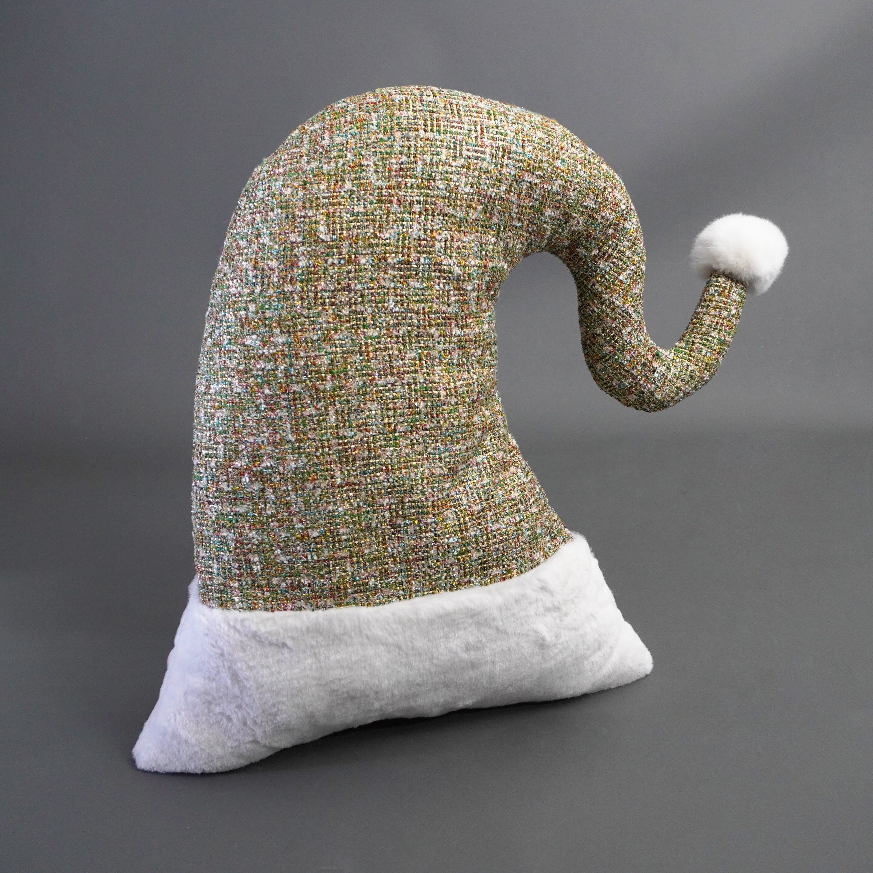 WOVEN CANDY SANTA HAT (IN STOCK)